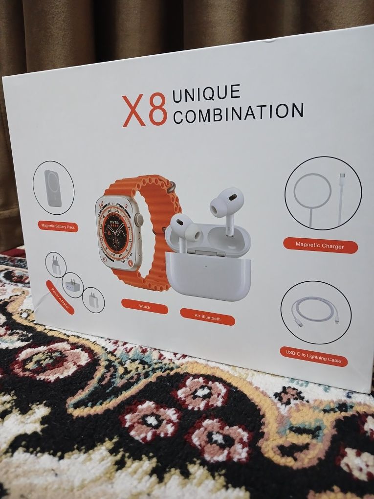 Iwatch va airpodsli 6tasi bitta komplekti