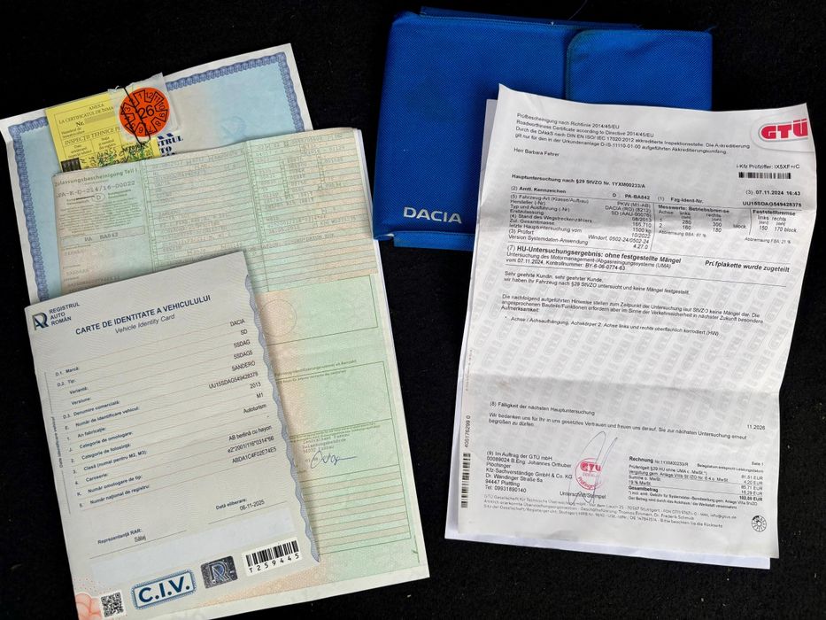 Dacia Sandero II 1.2i 16v Euro5 2013