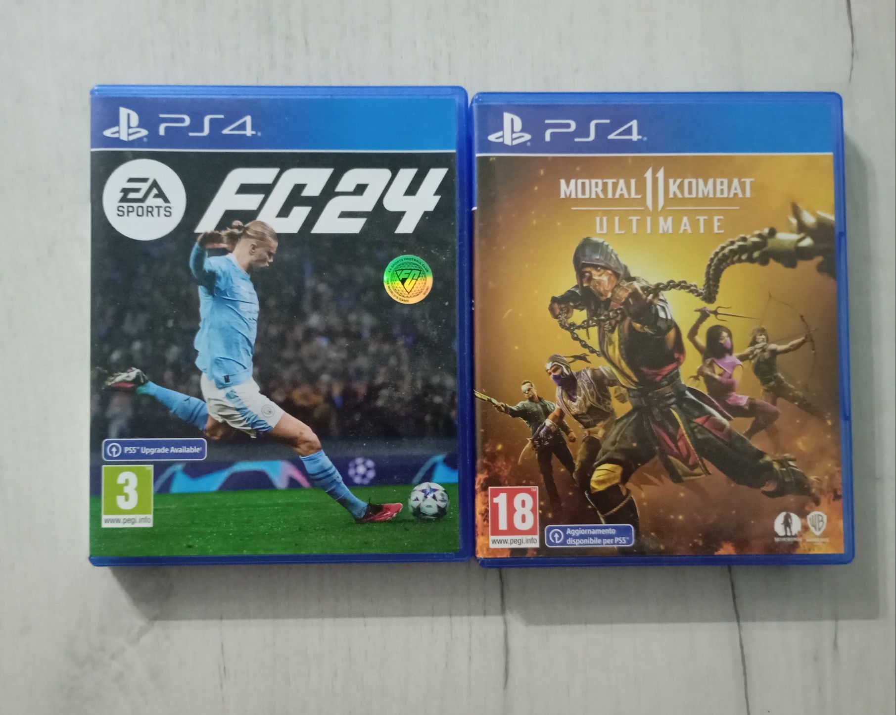 2 Диска от PS4 в идеальном состоянии
