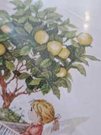 Продам набор для вышивания крестиком Лимонная фея