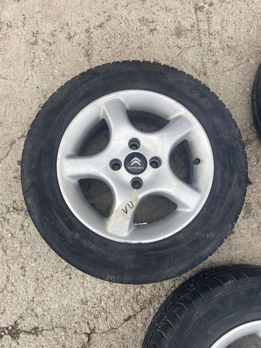 Алуминиеви джанти ALCAR 14, 4х100+ Летни гуми Debica 175/70