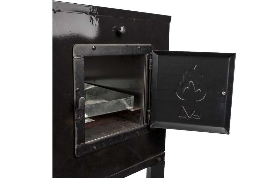 Soba Cizma L Lemne Cuptor Neagra 7kW Evacuare DREAPTA LivratGRATUIT CL
