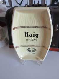 cadou rar vintage colectie Haig Whisky promotional ceramic Belgia