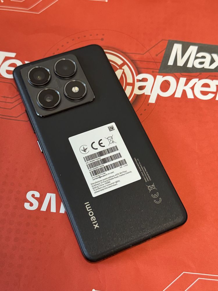 КАТО НОВ 512GB Xiaomi 14T Pro 5G Гаранция Техномаркет до 2027г. Black
