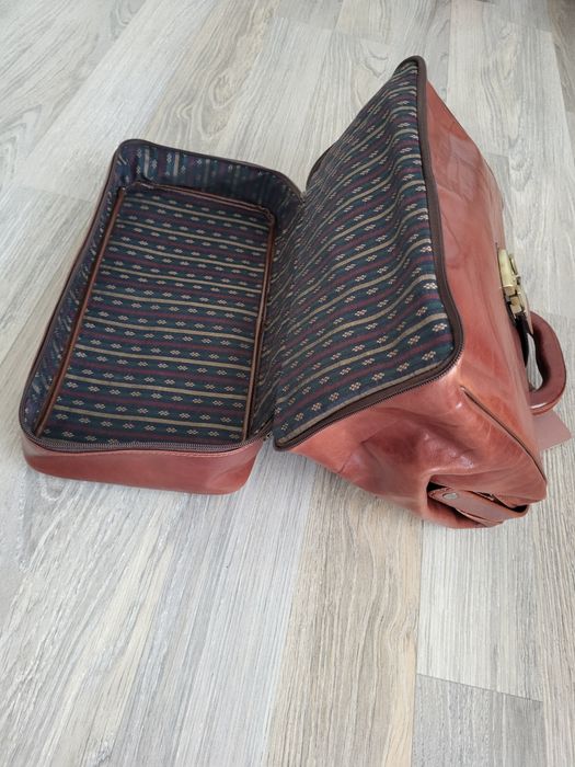 Geanta piele Piquadro Nikolai gladstone weekender / doctor