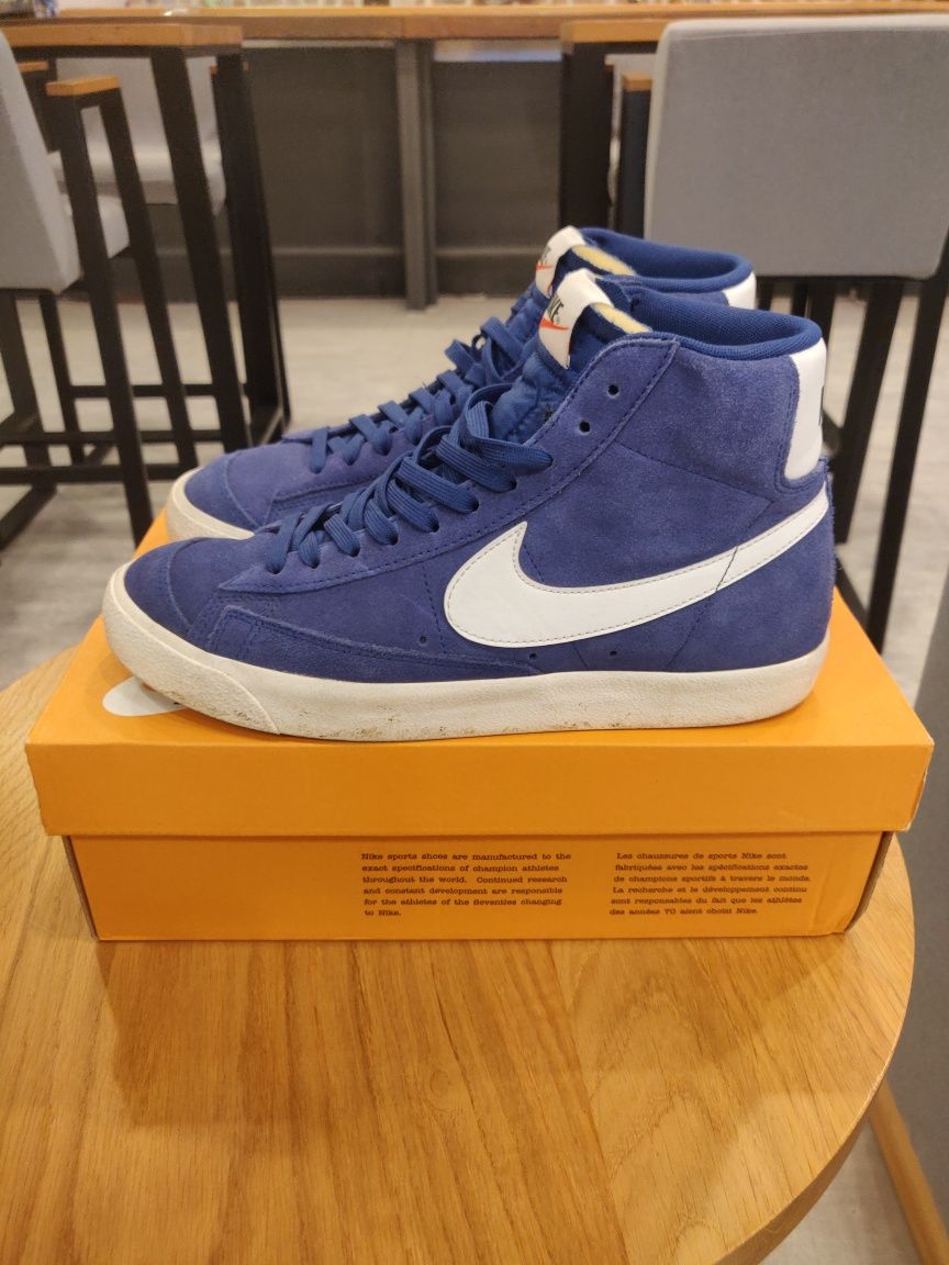 Nike Blazer Mid '77 Suede Deep Royal Blue