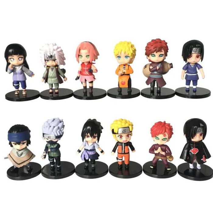 SET 12 figurine jucarii Naruto Shippuden ieftine Romania manga anime