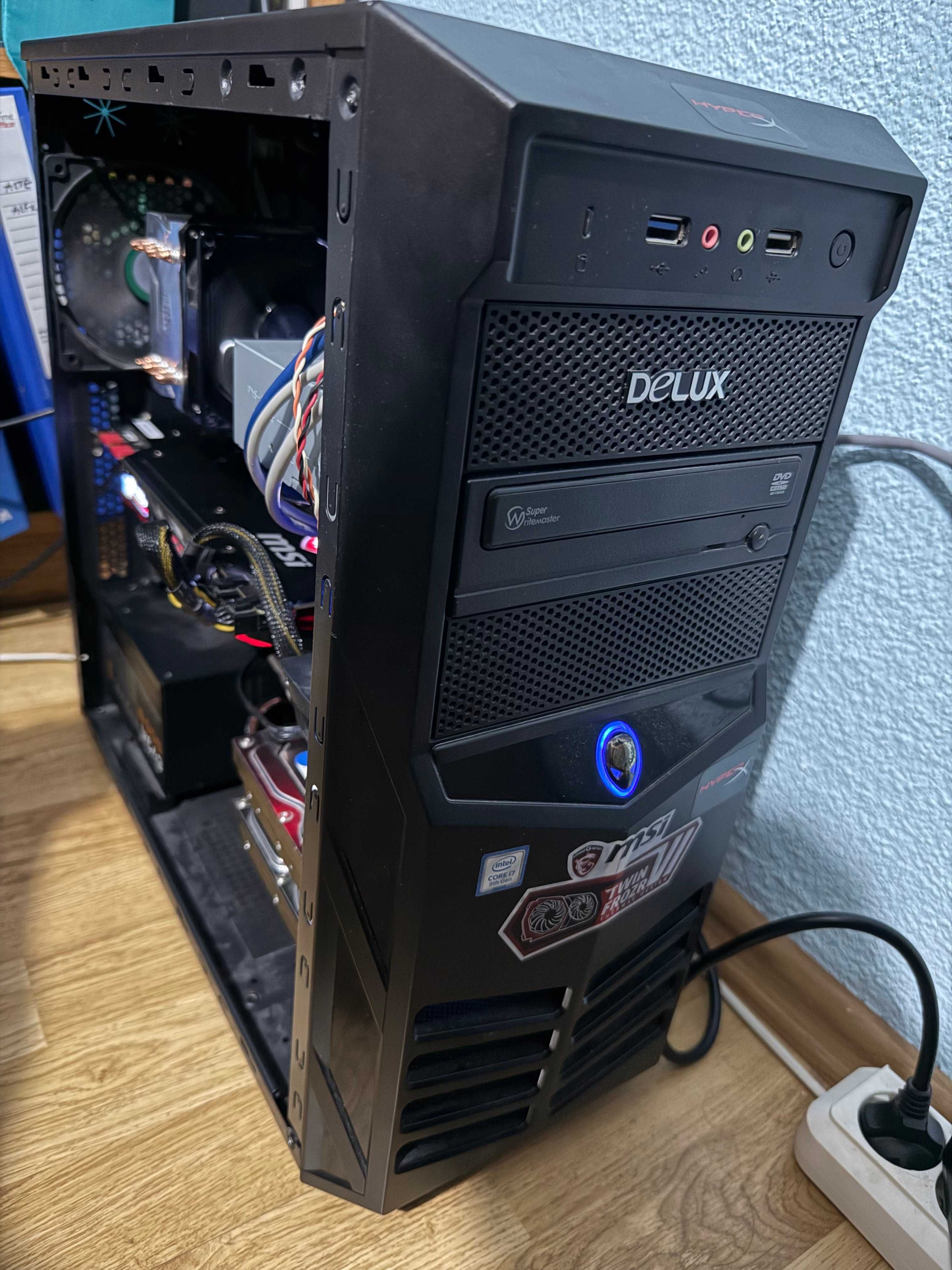 PC Gaming Intel Core I7 9700 3,0 GHz, 16 GB DDR4, GTX 1070