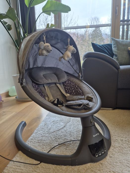 Електрическа бебелка люлка шезлонг