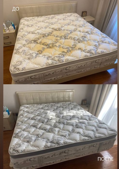 Химчистка мягкой мебели диван матрас кресло