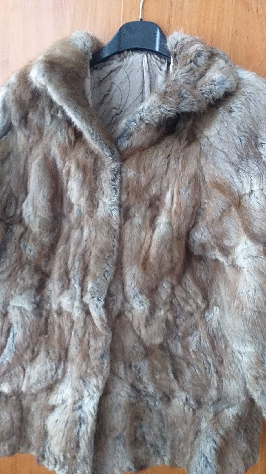 Палто от естествен косъм
