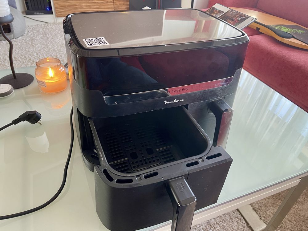 Air Fryer Moulinex XXL 11L Dual Dubly Easy Fry & Grill Friteuza