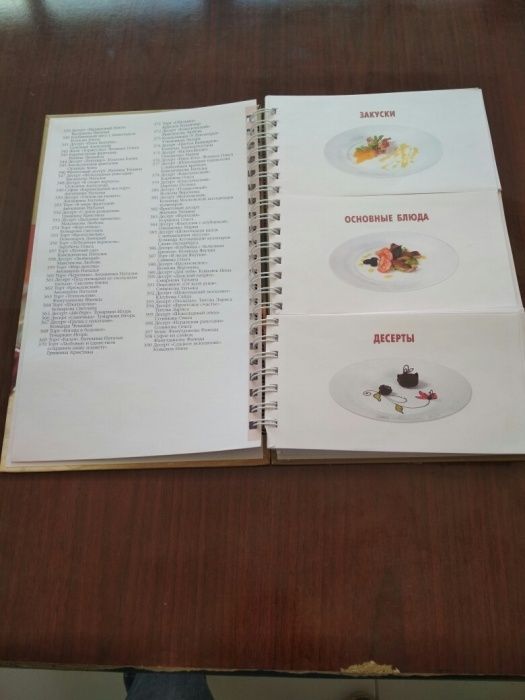 книга кулинарные рецепты