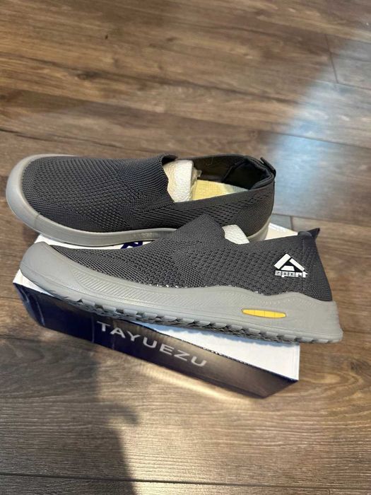 Мужские легкие тканевые слипоны (кроссовки)