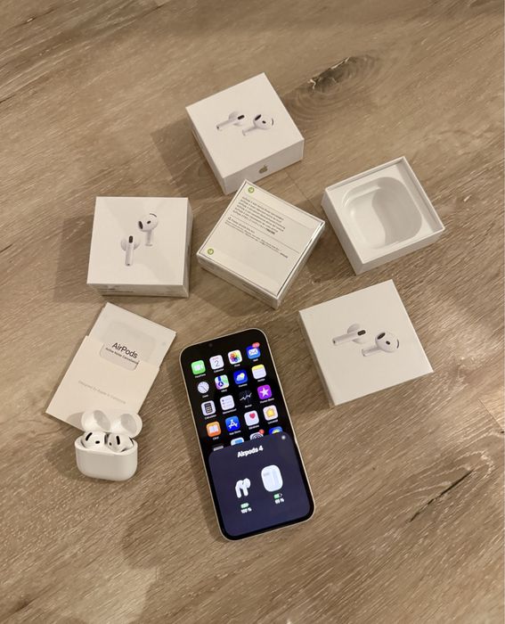 Casti air pods 4 sigilate
