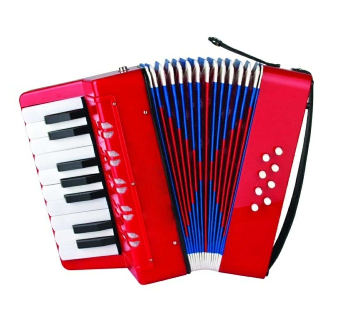 Acordeon pentru copii UC-104 17 Clape/ 8 basi 4 culori