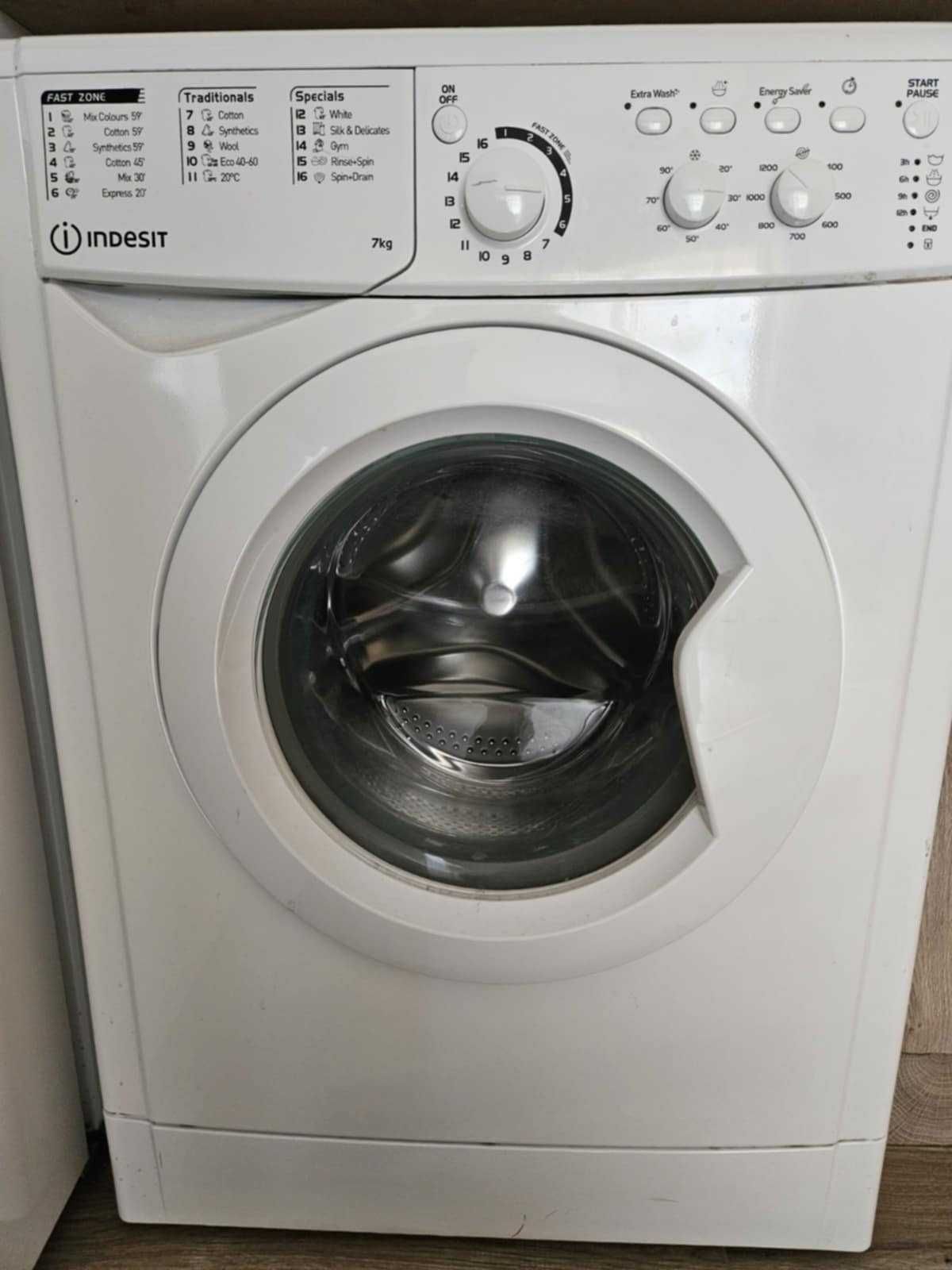 Пералня Indesit EWC 71252 W 7 кг пране - 250 лв, с коментар
