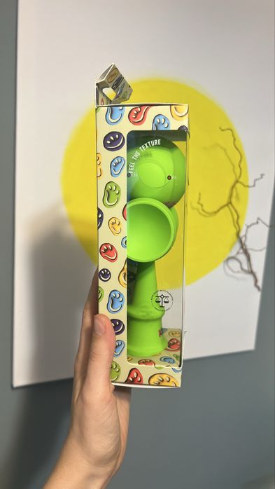 Kendama Krom Pop Kolor green model nou