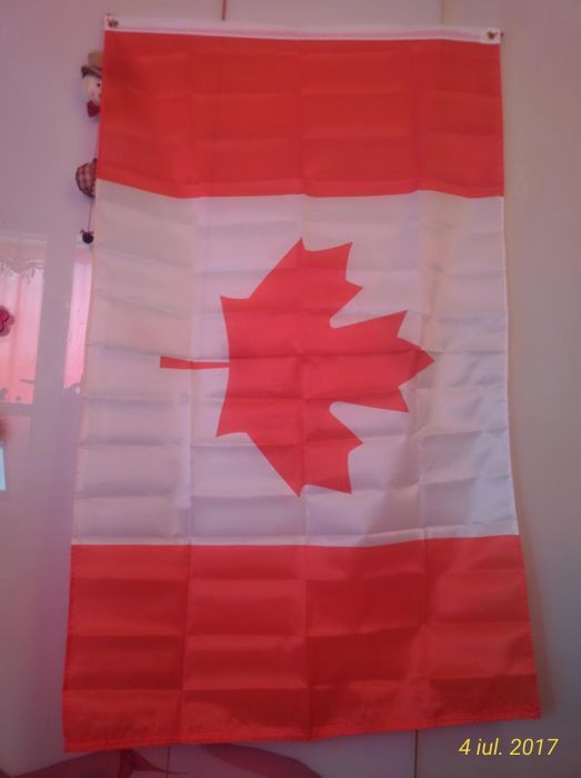CANADA drapel național 150x90cm NOU OCAZIE steag Canada colecție