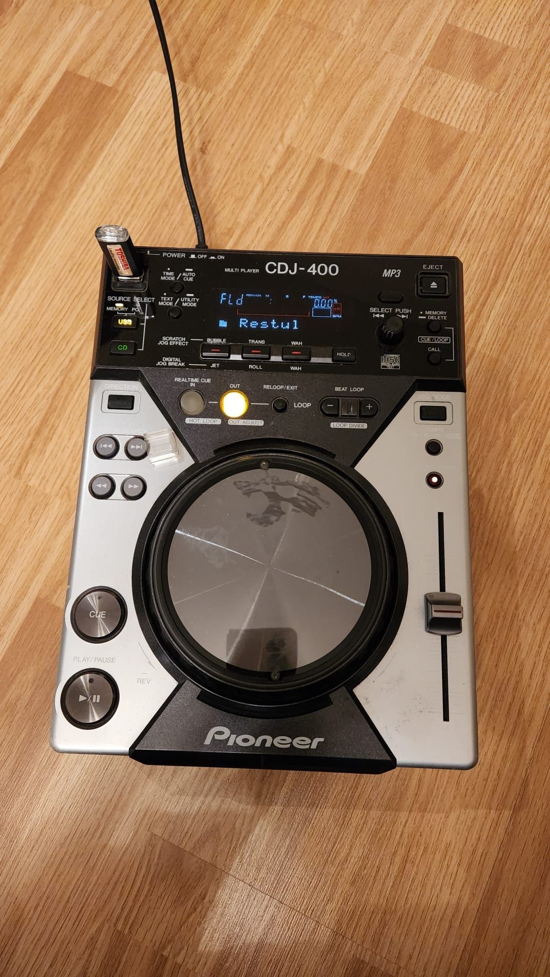 Player Pioneer CDJ 400 mixer Pioneer DJM 400K limited