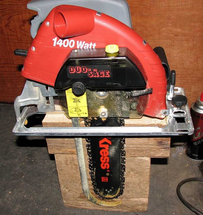 Circular cu lama drujba pentru dulgherie