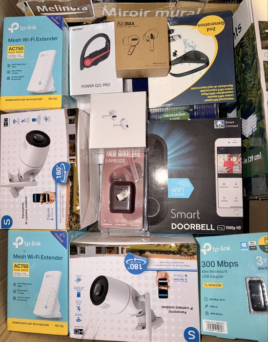 Микс стока Амазон на кашон 50-60броя артикули от amazon