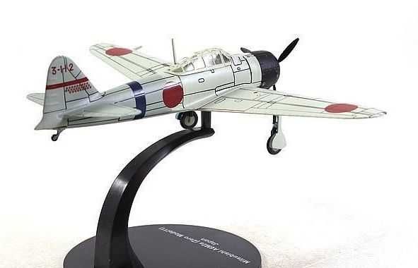 Macheta avion Mitsubishi Zero A6m2a Type 11 WWII - DeAgostini 1/72 WW2