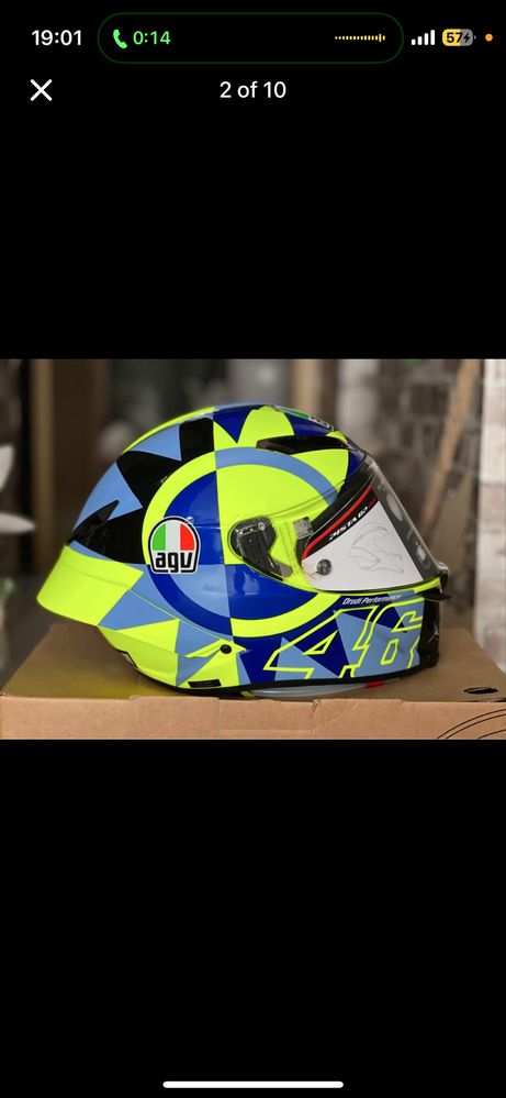 AGV Pista GP RR Soleluna 2022