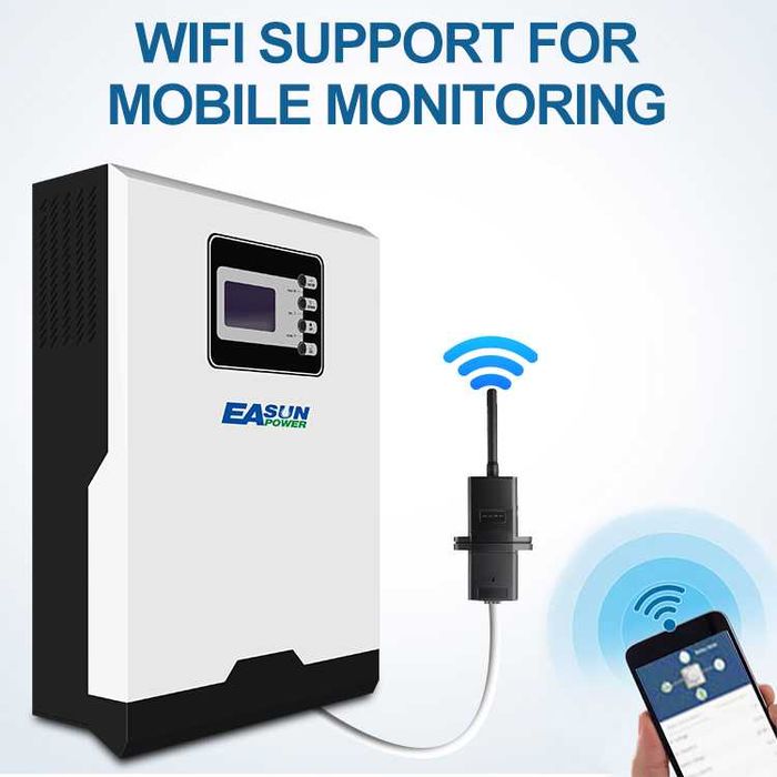 Solar Инвертер 5500W 48V 131A