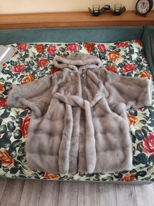 Норковая шуба Греция (модель кобра)