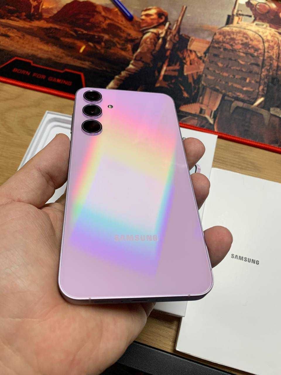 Смартфон Samsung Galaxy A55 5G, 8GB, 128GB, Lilac - SM-A556BLVAEUE