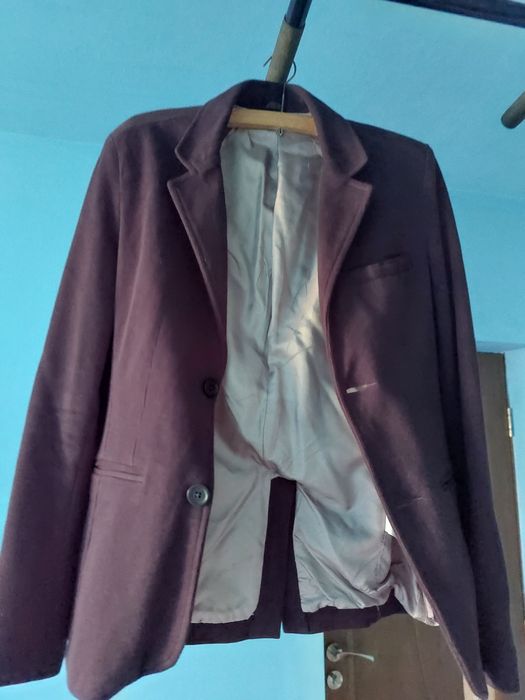 Vand sacou bleumarin