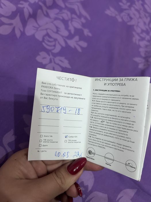 Гривна Pandora 16см+2см