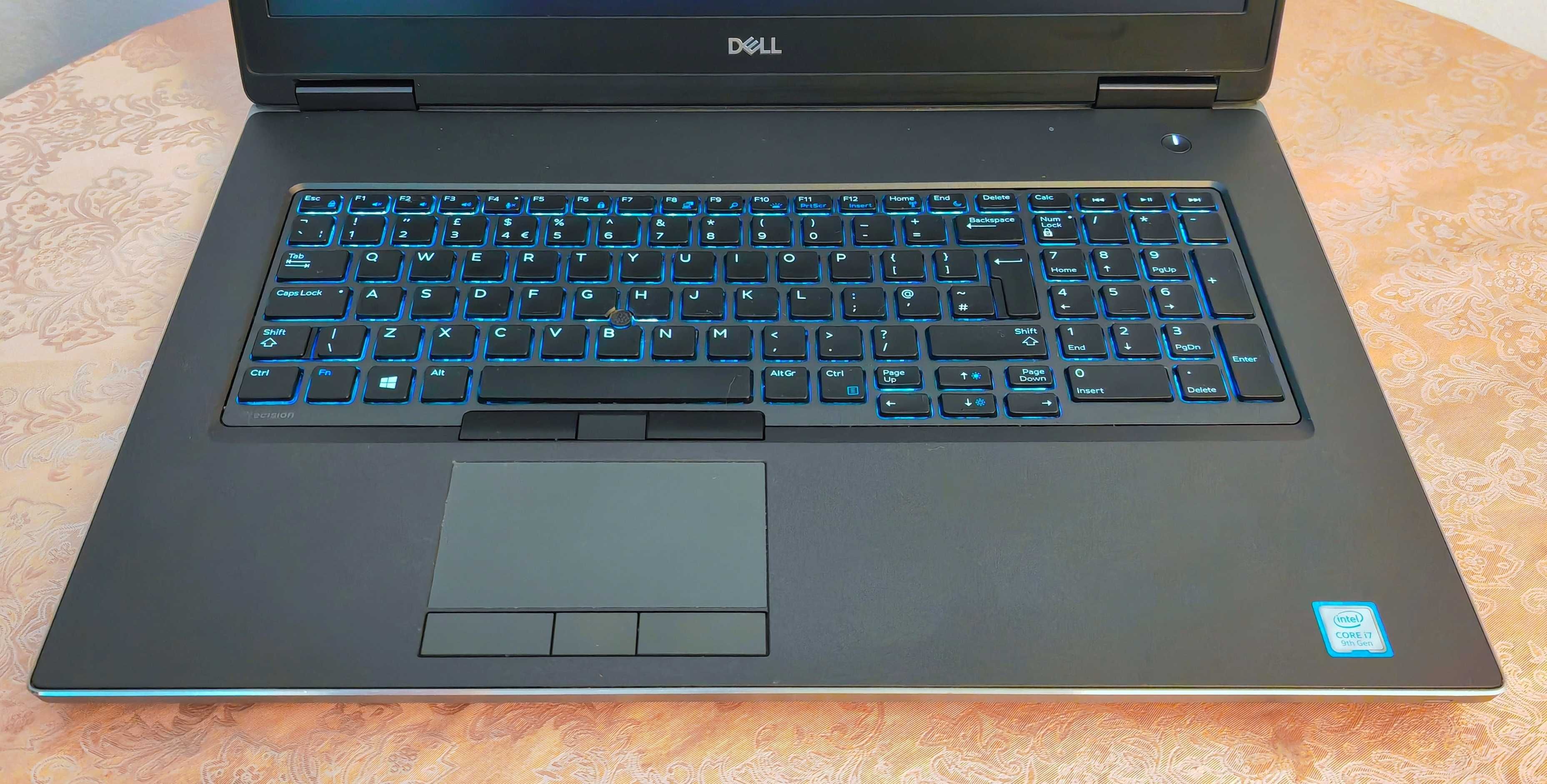 Dell Precision 7730/Core i7-8850H/Quadro P3200 6GB/16GB RAM/256GB SSD