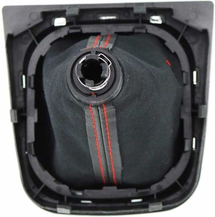 Tопка Скоростен Лост С Маншон Черна с Червен Кант VW Golf 6 до 2013