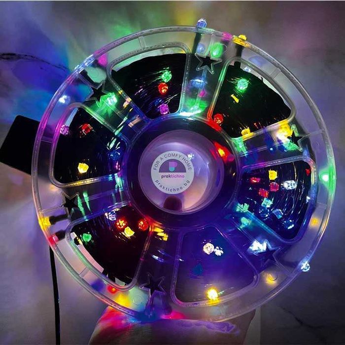 Инсталация с LED лампи, ролка 50 м