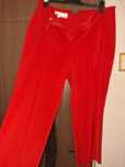 Pantaloni rosii bumbac/46