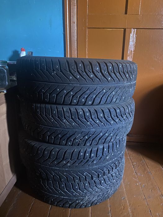 Кама 195/65r15 все шипы на месте