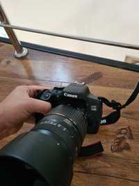 Canon 750D+ obiectiv 70-300mm Tamron+card256Sandisk