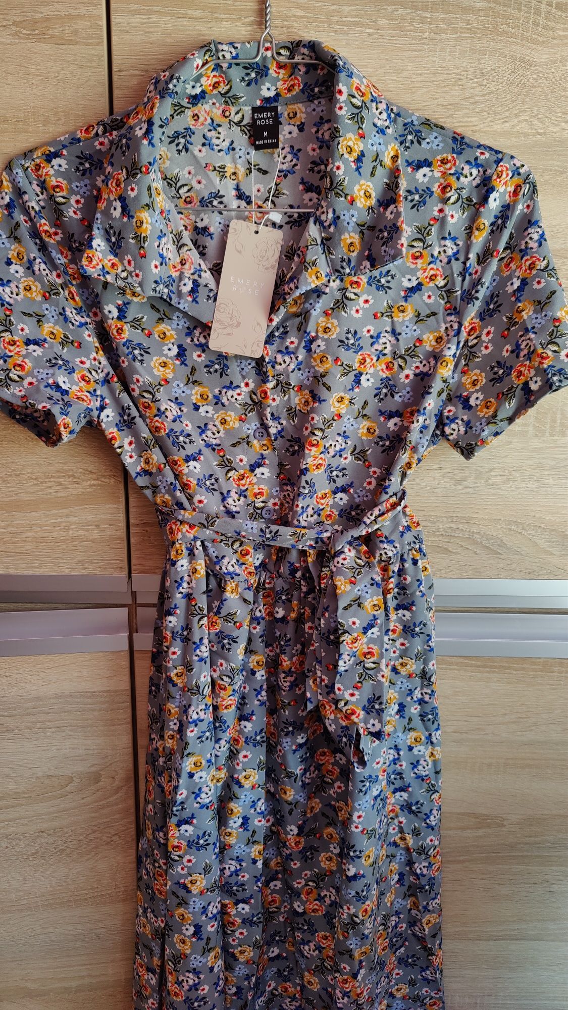 Rochiță de vară cu imprimeu floral