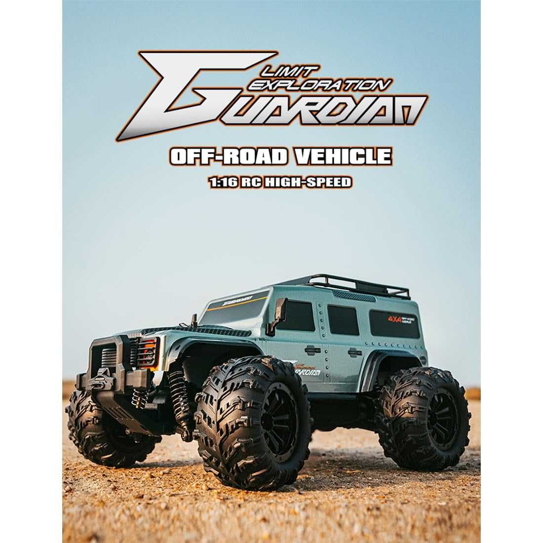 Чисто нов RC камион HSR G2201-A 1/16 2.4G напълно пропорционален RC...