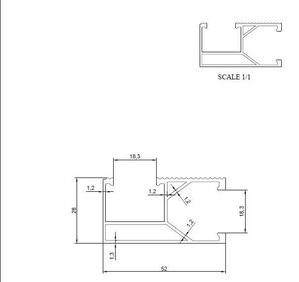 Алюминиевые каркасы (универсальный профиль) для солнечных панелей + За