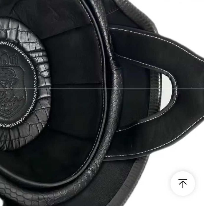 Casca moto tip nazi nazy braincap