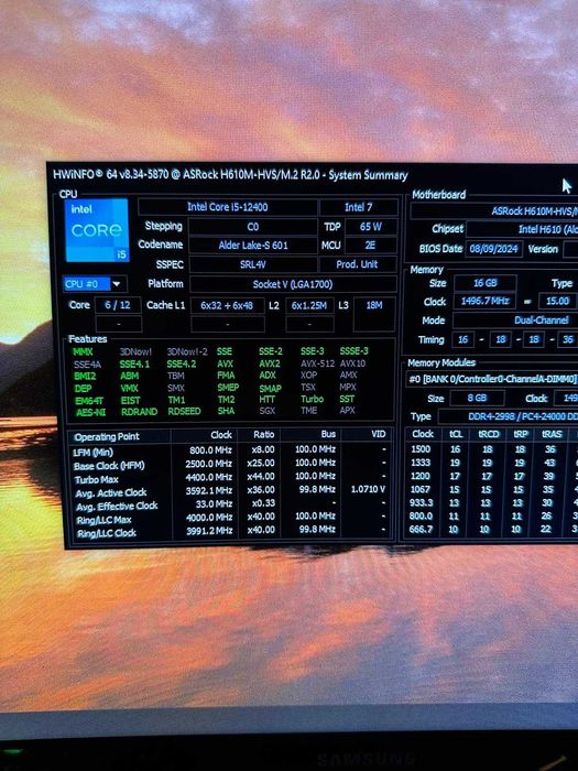 PC Gaming Ready To Play | 1080p i5 12400 + Gtx 1660ti