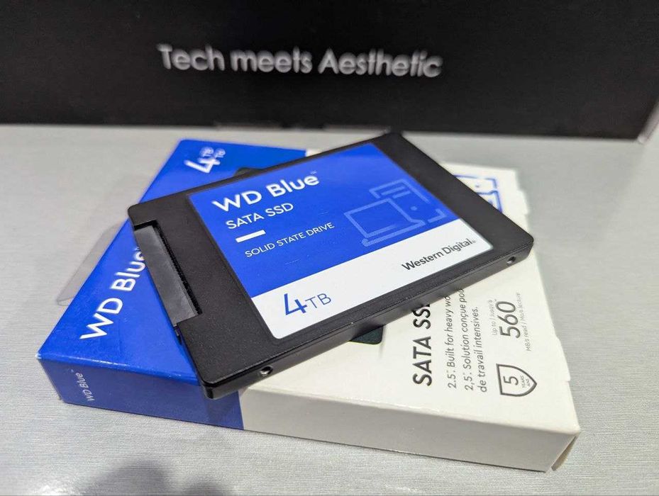 3x SSD WesternDigital - 4TB - SATA-III 2.5 inch WDS400T3B0A