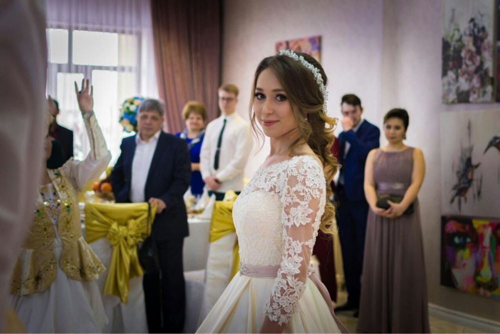 Свадебное платье. Кыз узату