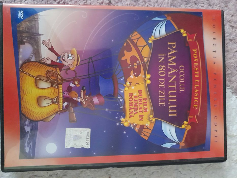 Cd-uri animate, tom si jery, strumfi, kemy curiosul si cu printese