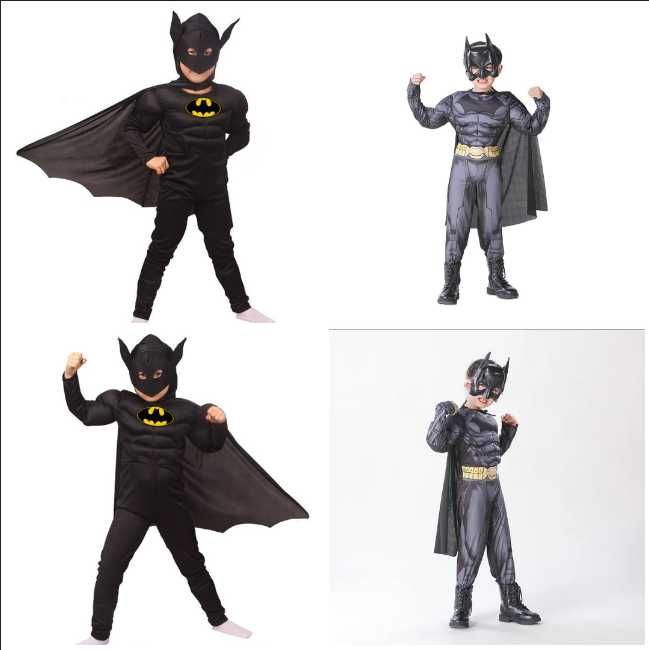 Детски Костюм с мускули Спайдърмен, Батман, Венъм, Супермен, Хълк и др