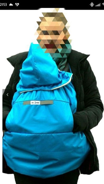 Protecţie 3 în 1 ”cover” pentru sisteme de purtare port bebe, marsupiu