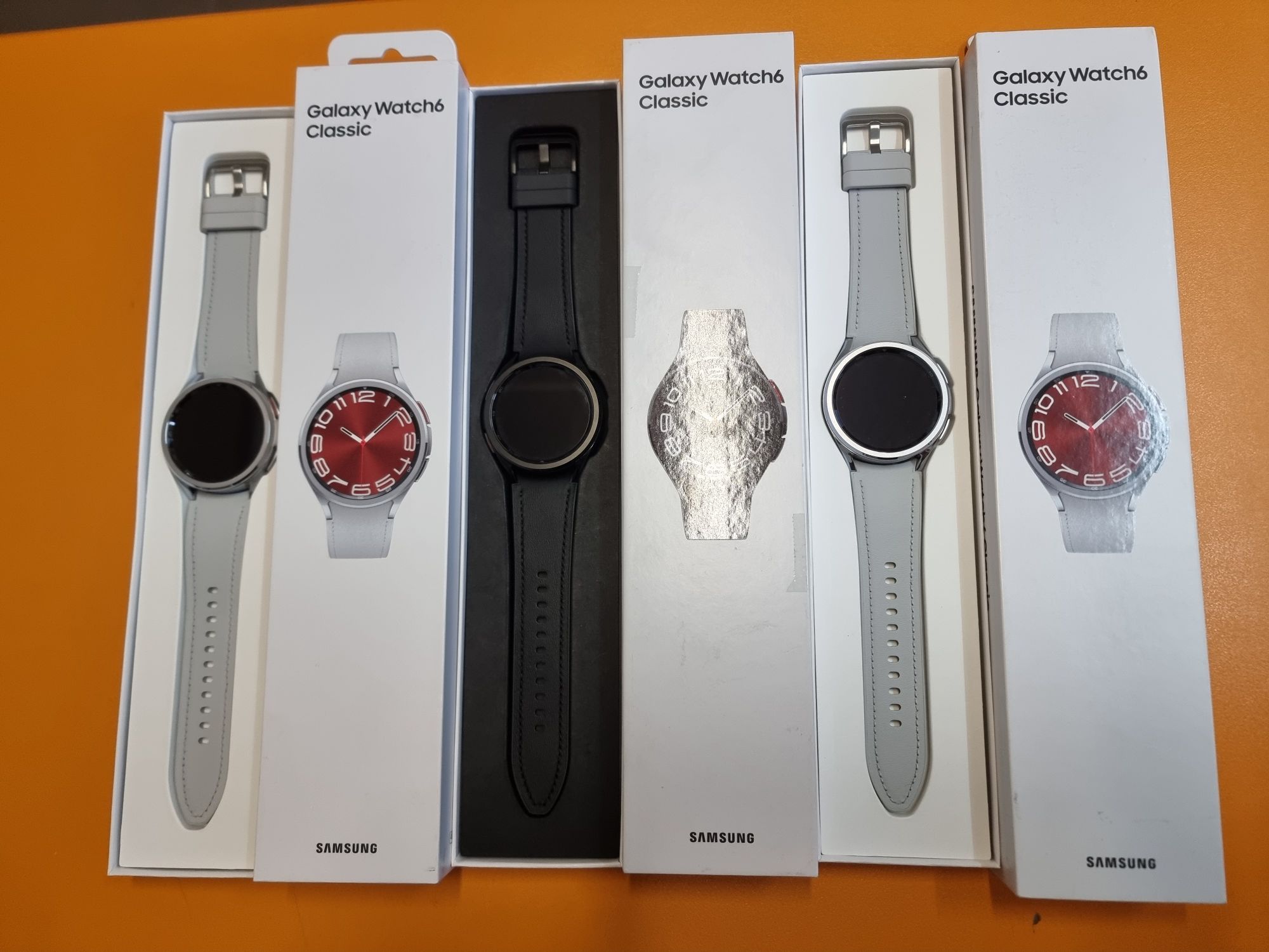 Samsung Watch6 Clasic 43mm Wi-fi Silver open box factura garantie Sams